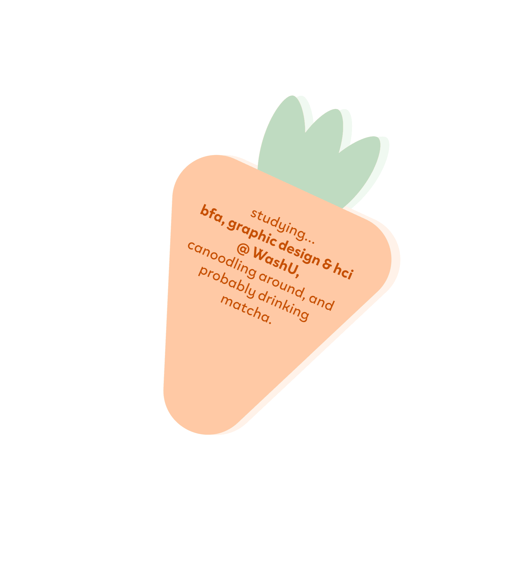 studying bfa graphic design and hci at WashU