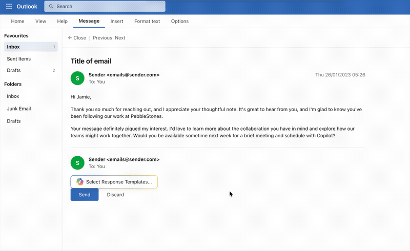 Flow 3 — Smart Reply